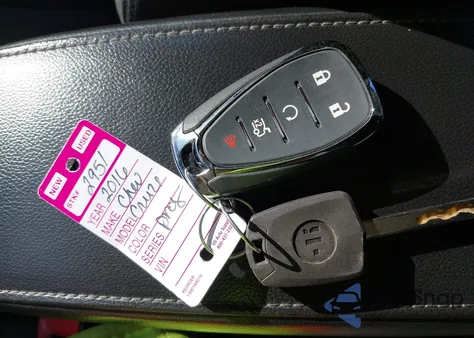 2016 Chevrolet Cruze Lt Auto из США, поврежденный, VIN 1G1BE5SM6G7277365